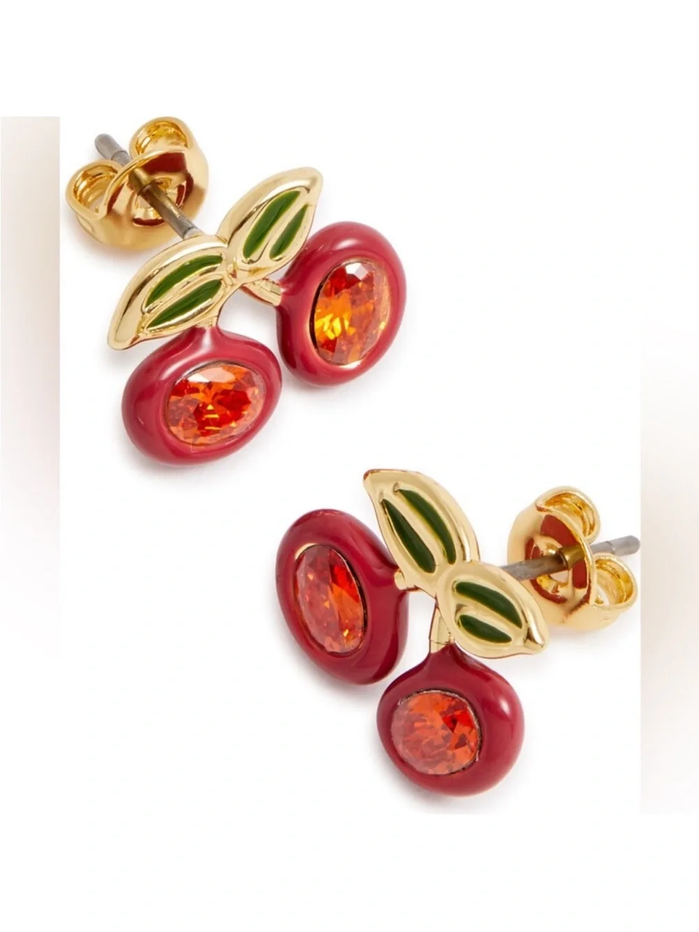 Coach Cherry Stud Earrings - Picture 5 of 6